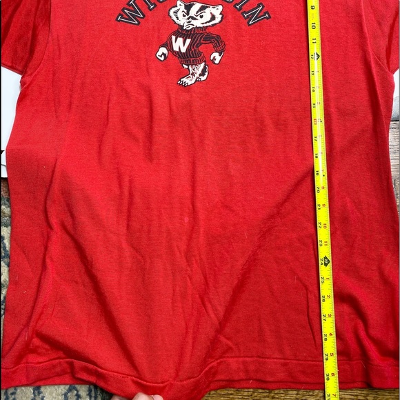 Vintage Wisconsin Champion Hockey Jersey Mens XL - Picture 6 of 8